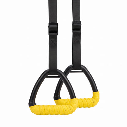Anneaux de gymnastique — sangles réglables 2 ou 3 m, traction et dips