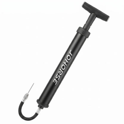 Pompe à main portable - ballons de sport et pneus de vélo, embouts inclus