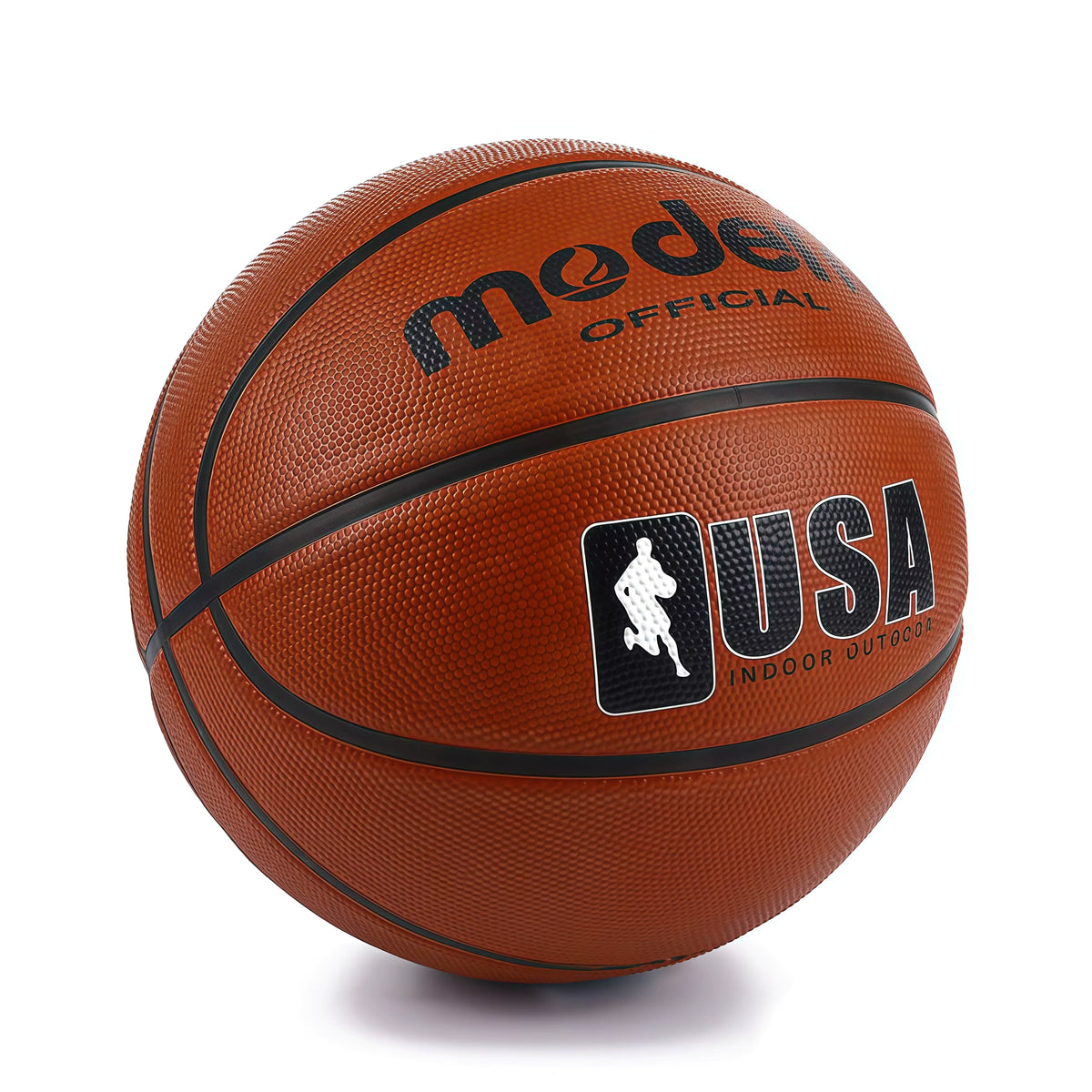 Ballon de basket en caoutchouc — 4 tailles au choix, intérieur et extérieur