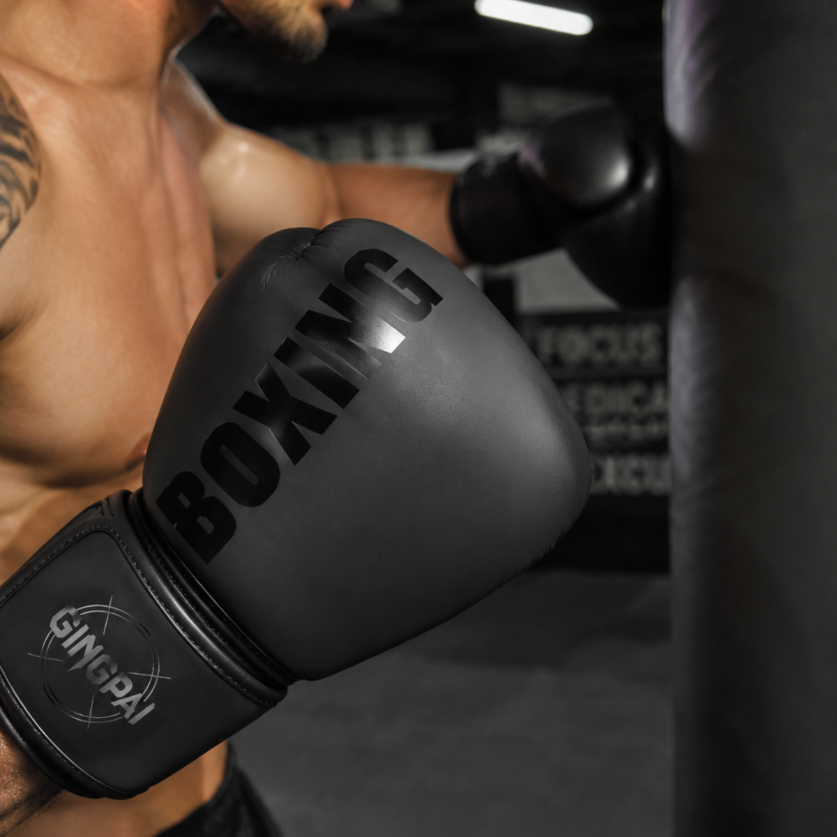 Gants de boxe adulte et enfant — Taille 1 à 4, sac de frappe et entraînement