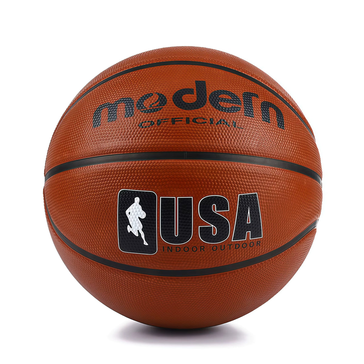 Ballon de basket en caoutchouc — 4 tailles au choix, intérieur et extérieur