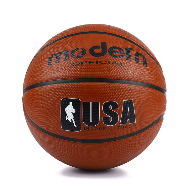 Ballon de basket en caoutchouc — 4 tailles au choix, intérieur et extérieur