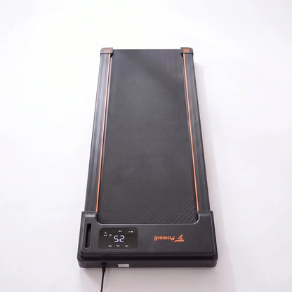 Tapis de marche pliable sous bureau — inclinaison 9%, 1-8 km/h, 120 kg max