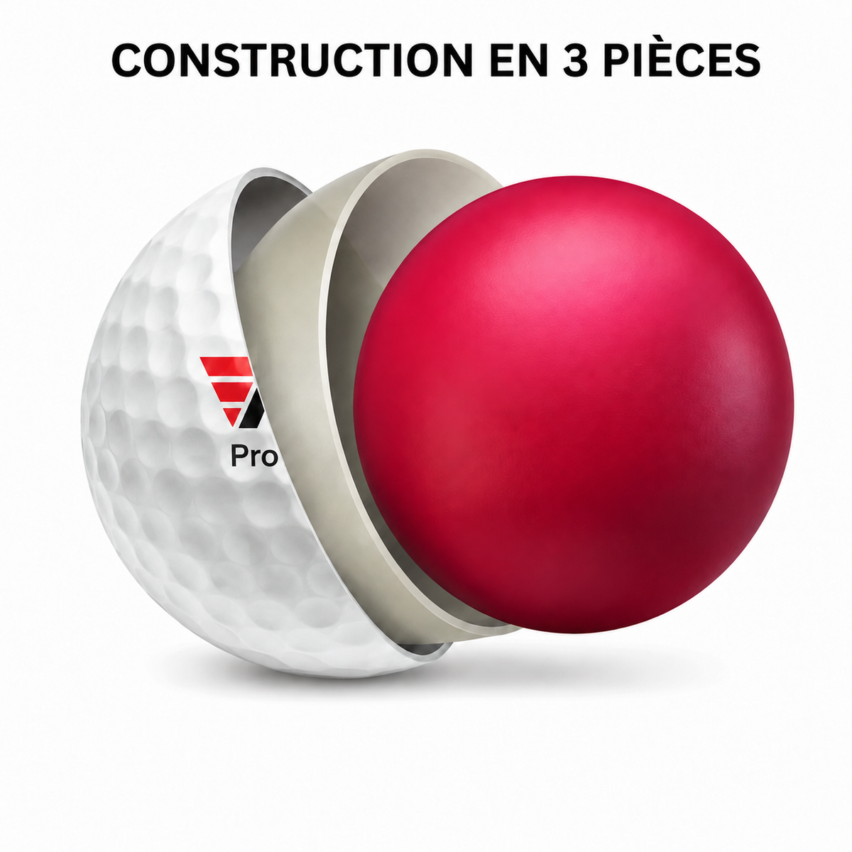 Balles de golf à 3 couches