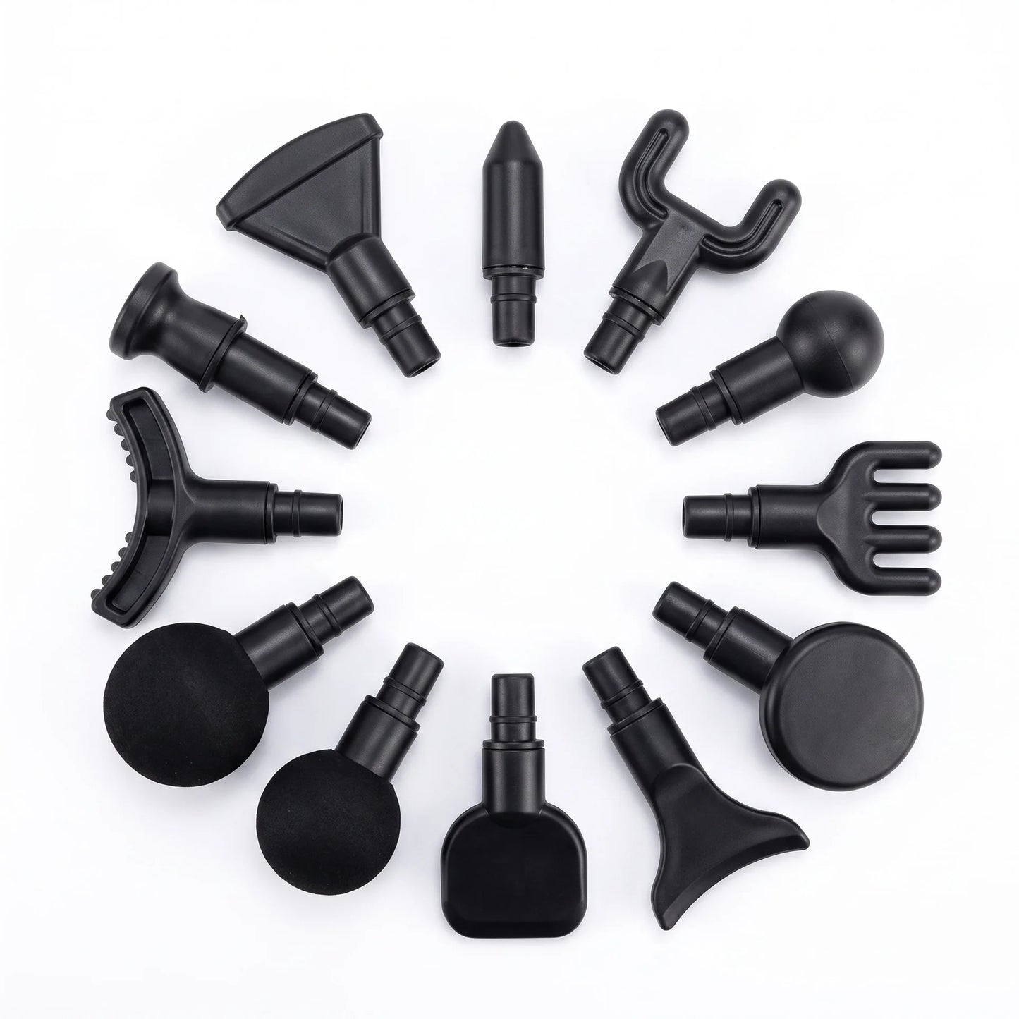 Pistolet de massage sans fil — 99 vitesses, embouts interchangeables, rechargeable