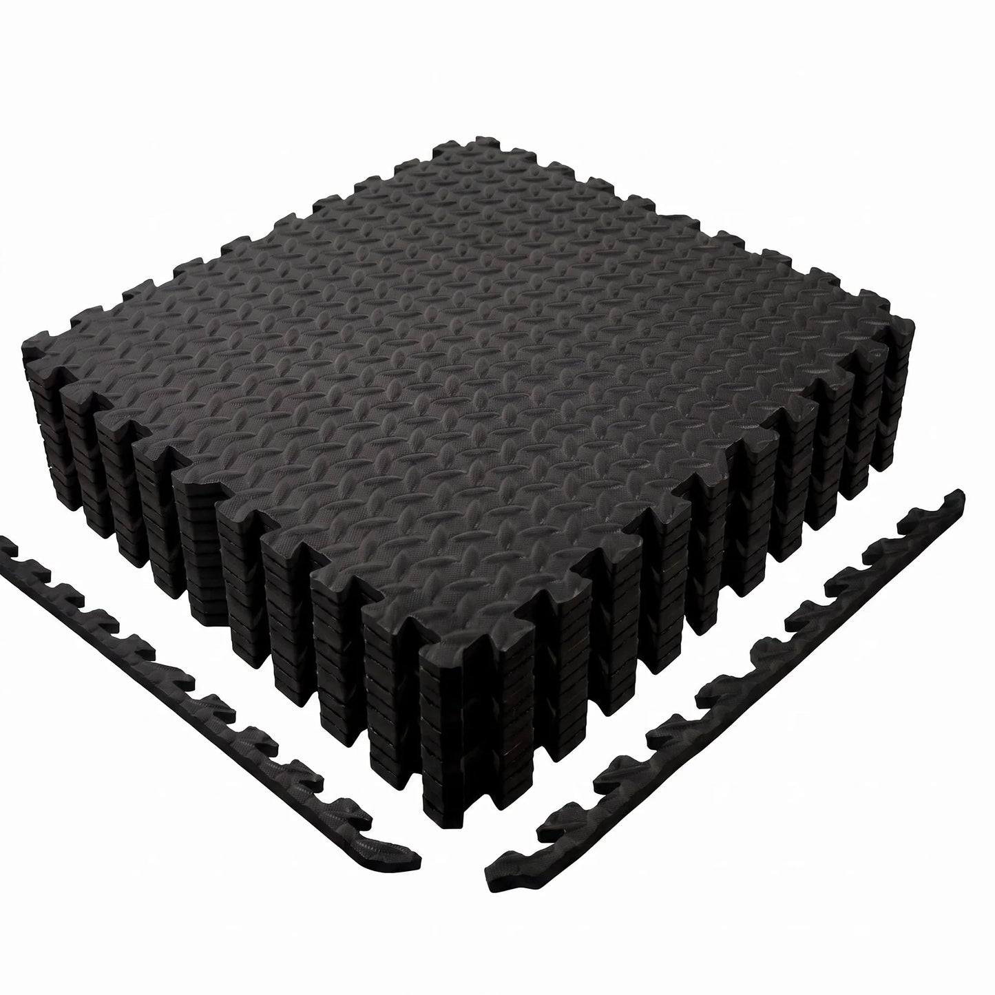 Dalles de sol en mousse EVA emboîtables — tapis de gym antidérapant, lot au choix
