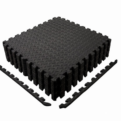 Dalles de sol en mousse EVA emboîtables — tapis de gym antidérapant, lot au choix